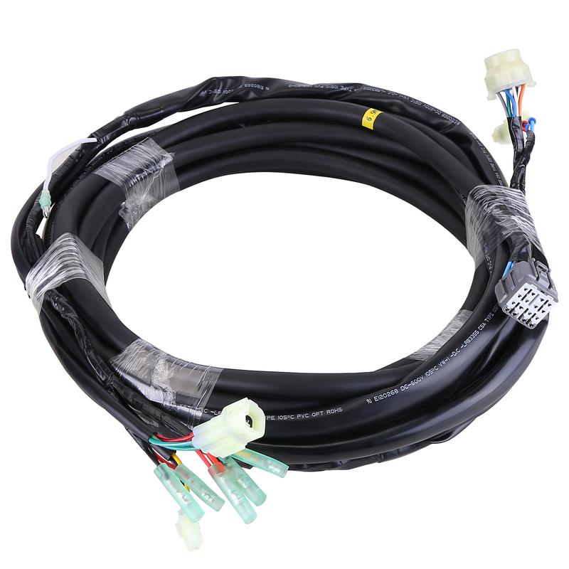 Shipboard Suzuki outboard engine side mounted control box 67200-93J50 engine connection starting harness 36620-93J01 16.5FT