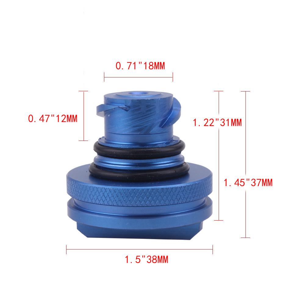 Dodge Ram 13-18 Aluminum DEF Fuel Tank Cap - Cross-Border Custom Accessory