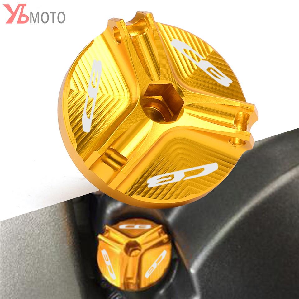 Engine Oil Filter Cup Plug Cover For Honda CB 1000R CB1000RR 300F CB500F CB500X CB600F CB650F 900F CB1100 HORNET CB650R CBR650R