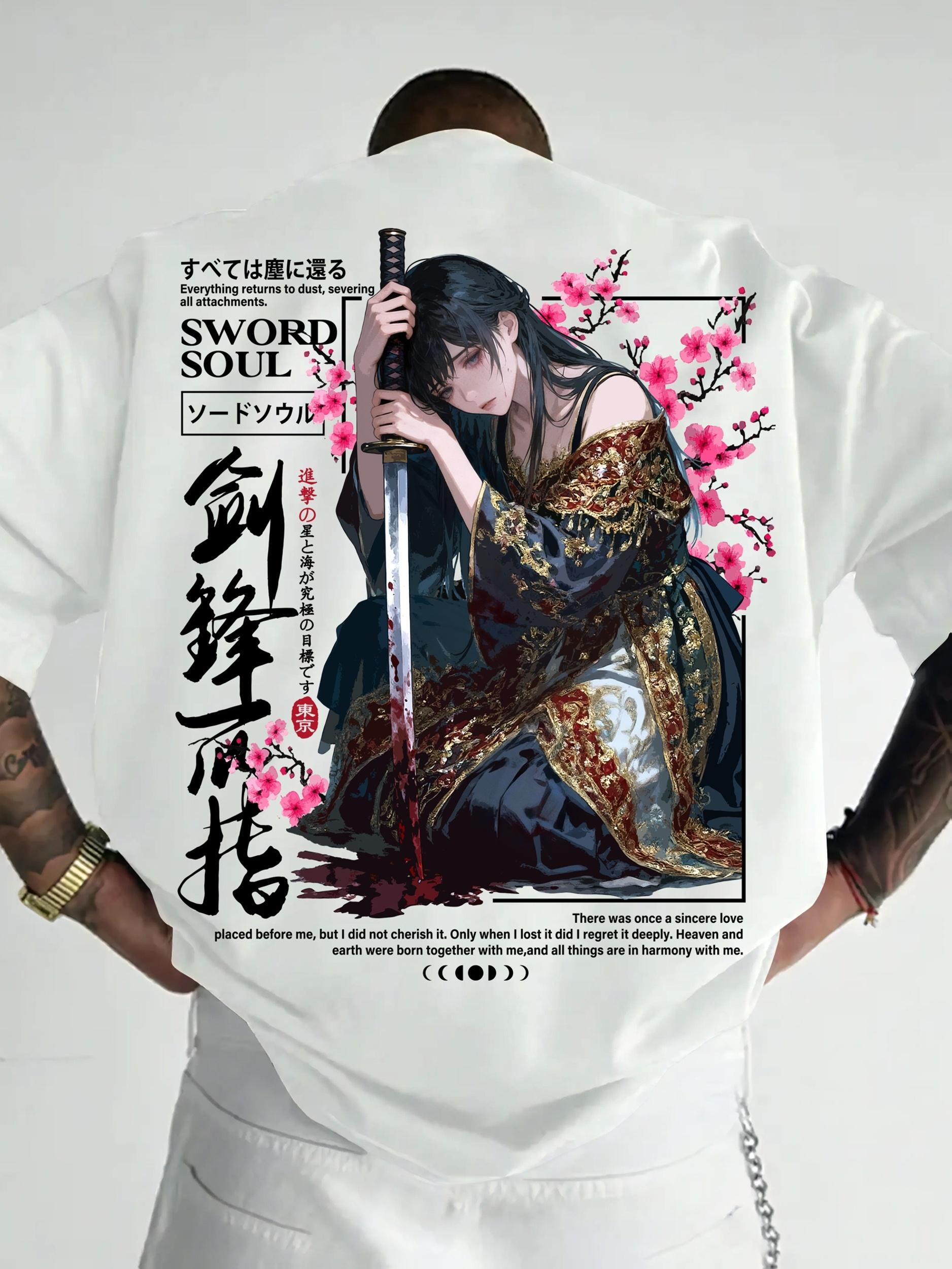 

2026 Fashion Cartoon Harajuku Japanese Comic Style Street Trendy Mens Clothing TShirt Short Sleeve HighQuality Cotton 3XL