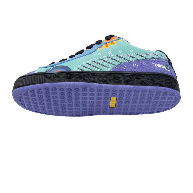 Puma Suede XL Dia De Los Muertos Pack - Mint Unisex Sneakers Purple Dark-Amethyst 398409-01