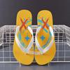 2025 New Men's Rubber Flip-Flops Trendy Anti-Slip Beach Sandals for Summer Casual Non-Slip Slippers Students Lightweight Stylish