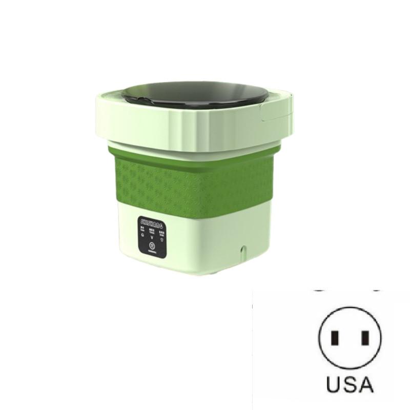 Mini Máquina de Lavar Elétrica Corpo de Plástico Leve Adequada Pequenas Peças de Roupa