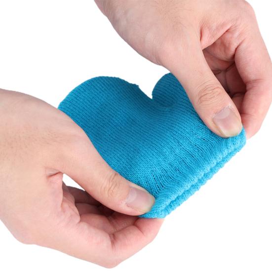 30 Set Kids Winter Beanie Gloves Bulk, Warm Knit Hat Mittens Set, Cold