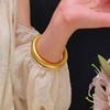 Plain Ring Bracelet for Women Thick Solid Niche High-end Bracelet