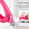 Multi-Functional U-Shaped Nail Clipper & Straight Scissors for Nail Art