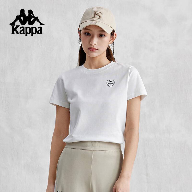 Kappa Women's Retro Logo Cotton Short Sleeve T-Shirt K0E42TD01D