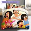 Bob's Burgers  Pattern Bedding Quilt Set  Home Decoration  Gift (1 * Duvet Cover + 2 * Pillowcase  Without Core)