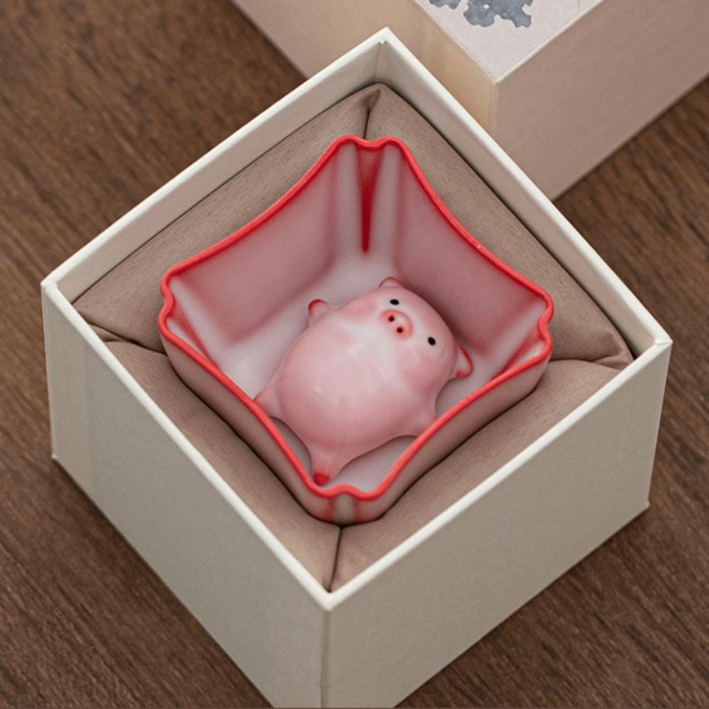 Cute Cartoon Ceramic Cartoon Ceramic Tea Cup 110/120/160/170ML Capacity Espresso Cup Funny Teacup Under Bottom Design Reusable