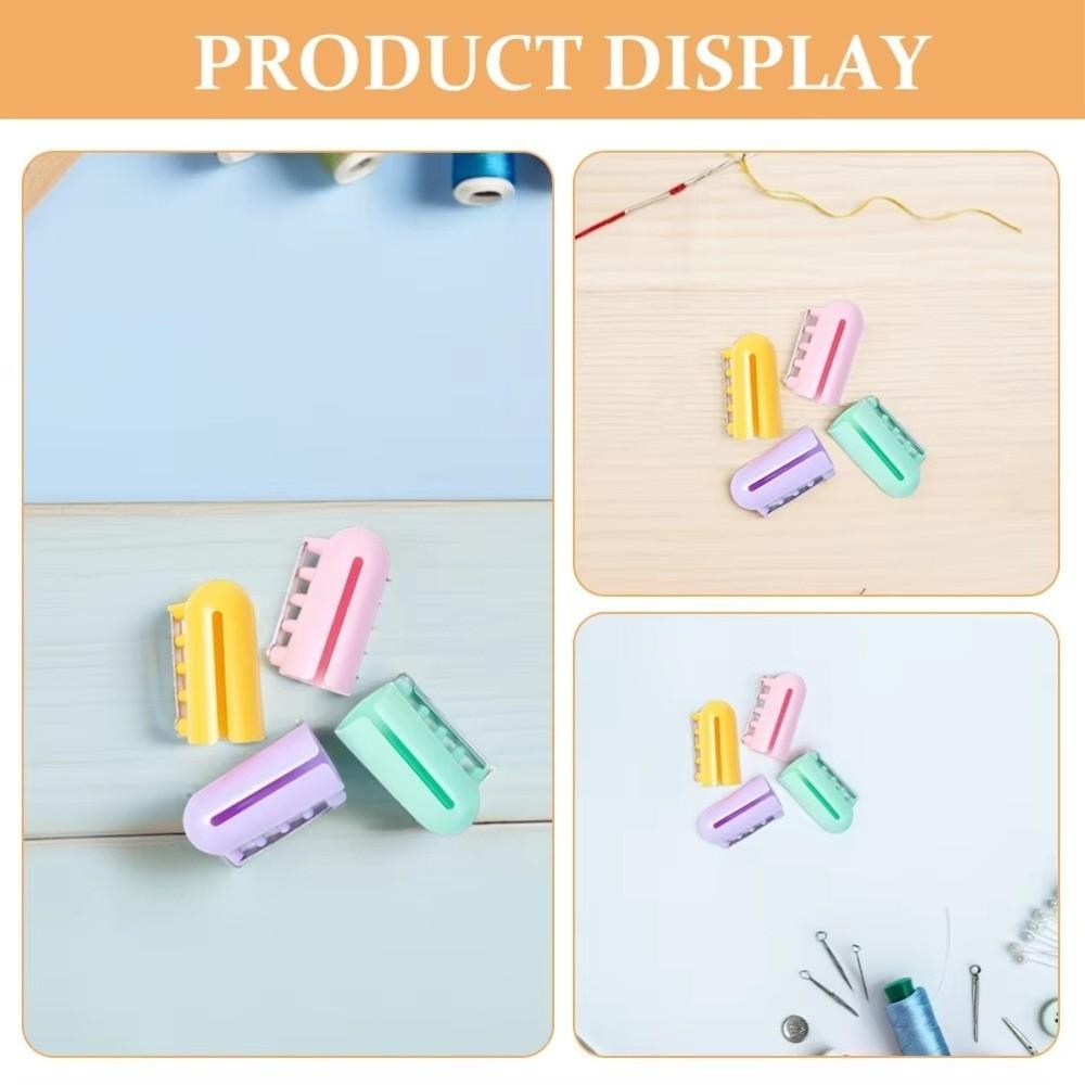 DIY Craft Yarn Guides Knitting Thimble Ring Apparel Sewing Supplies Stitch Calculator Knitting Calculator Counter Ruler