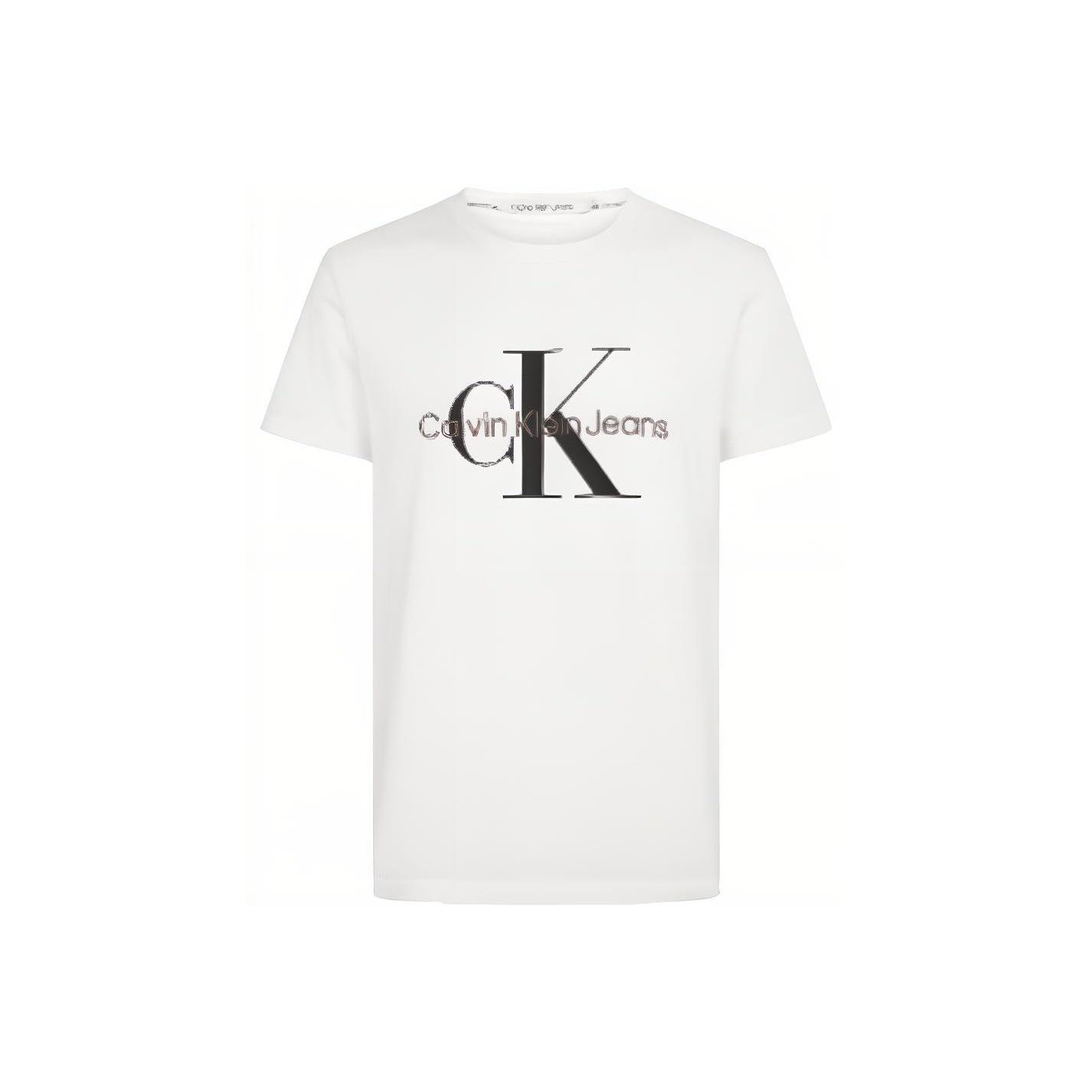 Calvin Klein Printed Logo Cotton T-Shirt