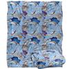 JQ Licensing Silky Sailfish Fishing Supersoft Blanket