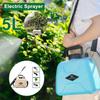 5L Portable Electric Gardening Sprayer Irrigation Tool USB 1500mah Rechargeable Telescopic Handle with 3 Nozzles for Yard Plant