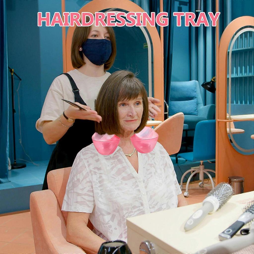 Plastic Hair Styling Shampoo Tray Catching Perm And Dye Solutions For Barbershop Use 1Set