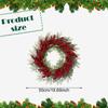Christmas Wreath Small Garland Decorative Housewarming Gift Decor Artificial for