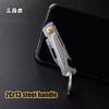 431S Fruit Knife 2Cr13 Steel Handle Folding Knife Sandvik 12C27 Steel Blade EDC Portable Pocket Knife Keychain Corkscrew Tool