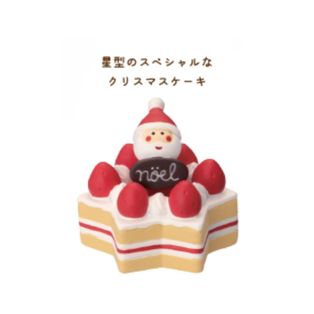 Decor Corporation Concombre Star Christmas Cake Size Approx. W4.4 D3.8 H4 ZXS-47949X