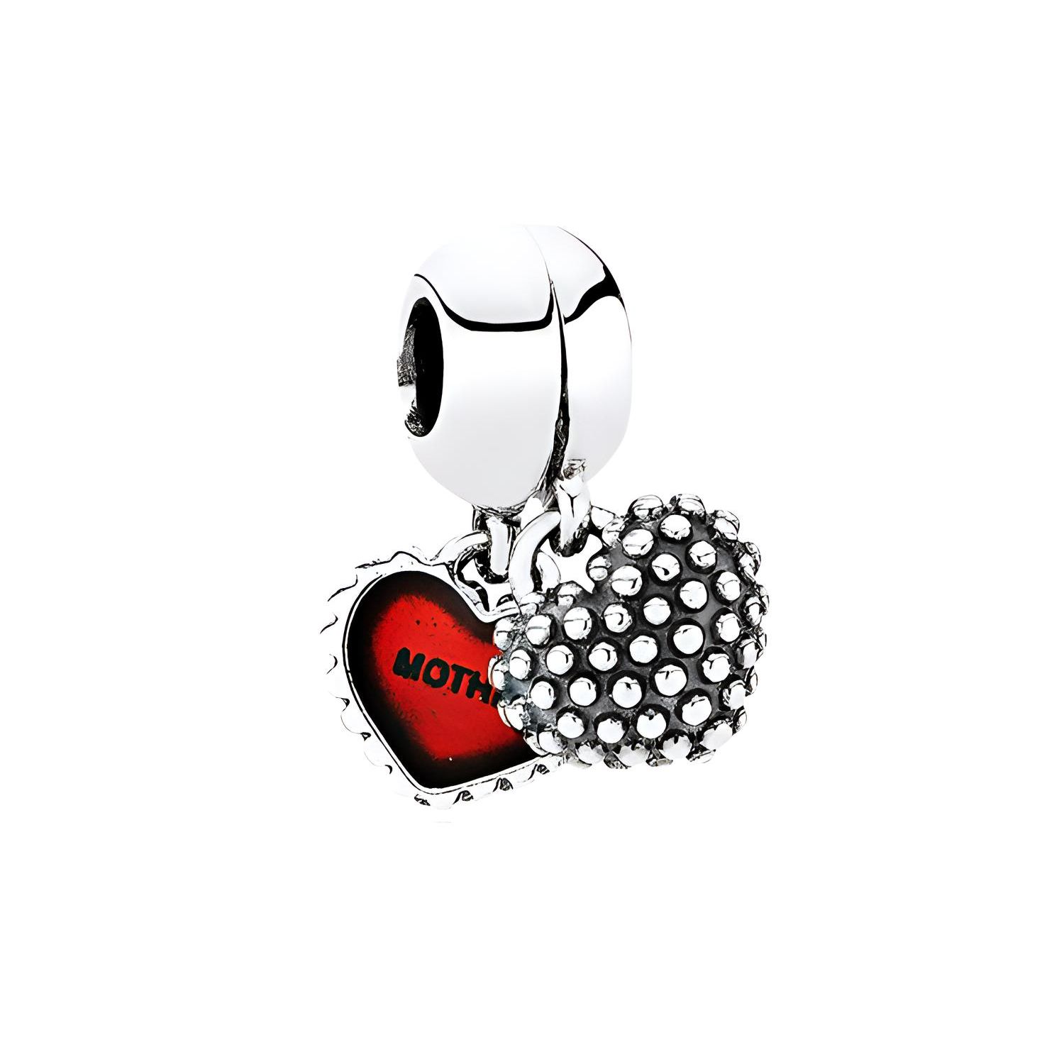 Pandora Heart Design Pendant Women jewelry Silver 790950EN27 Silver,F