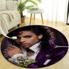 1pc Prince1 Design Printed Area Round Carpet for Bedroom Living Room Home Decor Rugs Mat Non Slip Mat Rug for Bedside