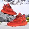 Men's Winter Plus Size Fashionable Lightweight Plush Warm Cotton Shoes Snow Boots Casual Sports Cotton Shoes