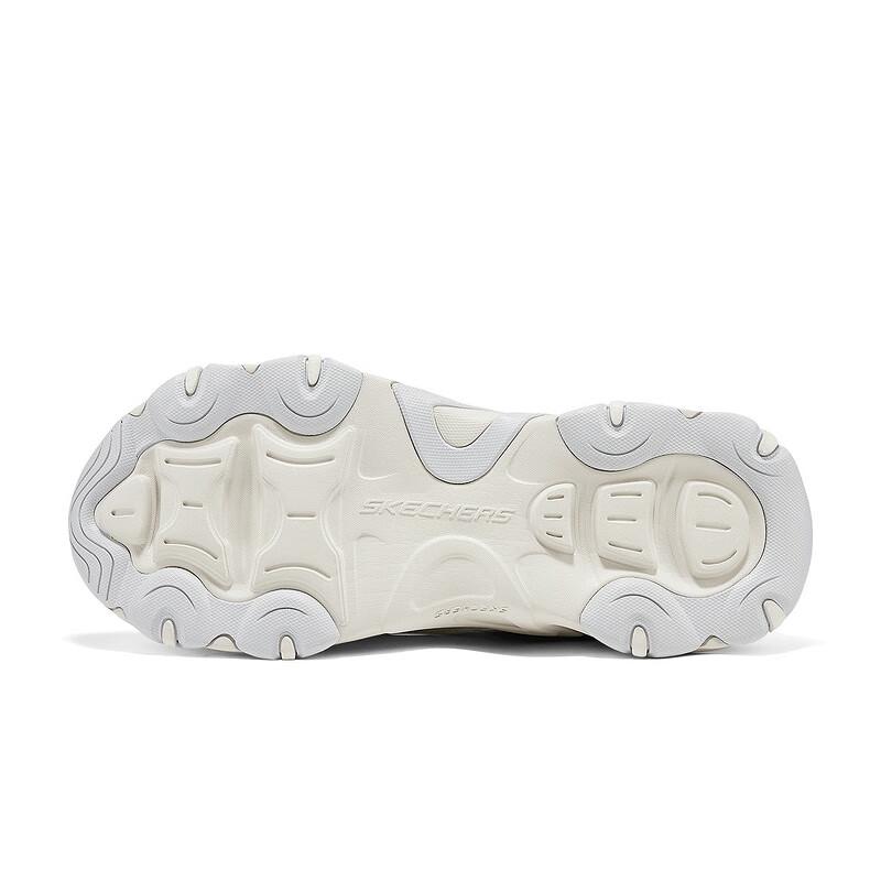 Skechers DLites 5.0 Panda Shoes Comfortable Versatile Durable Shock Absorption Support Lightweight Increased Height Low Top Casual Shoes 232493-WGY