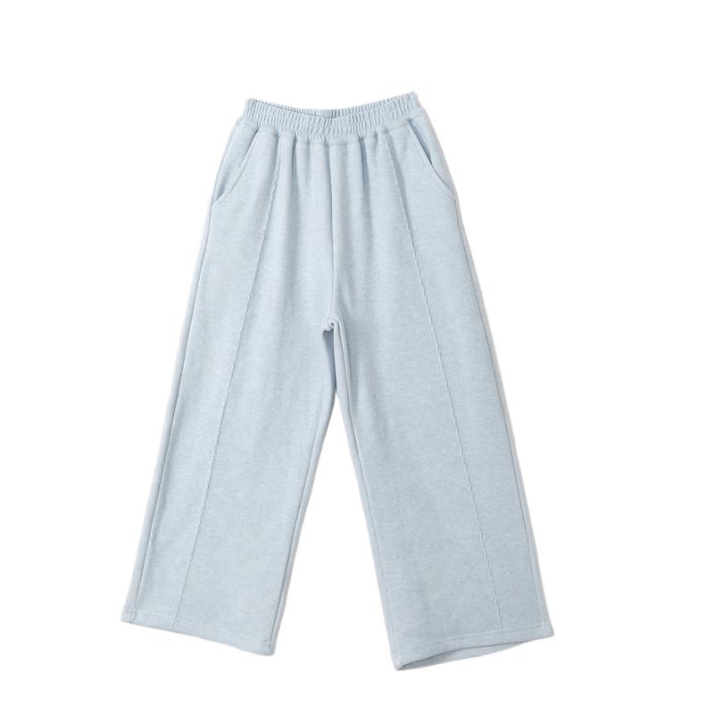 DEESHA Girls' Fleece-Lined Straight-Leg Winter Trousers