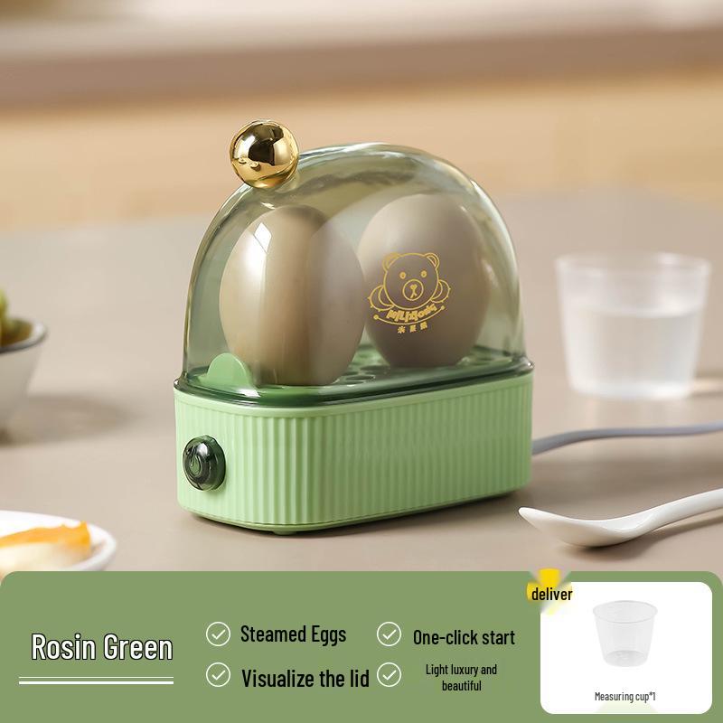

Compact Multi-Functional Egg Steamer: Auto Shut-off, Anti-dry Protection, Perfect for Breakfast