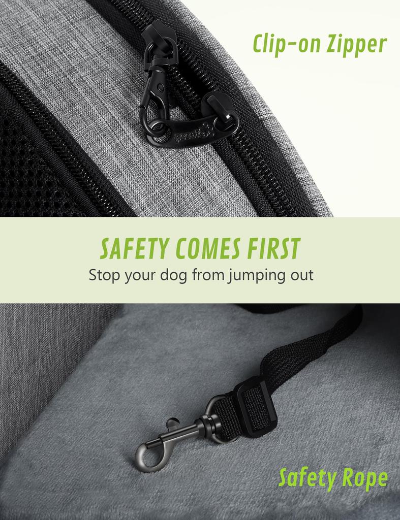 Pecute Pet Carrier Backpack Pet Carrier with Casters for Cat Carrier 3 Small Pet Carrier Removable For Going To the Disaster Evacuation Carrier Cats,