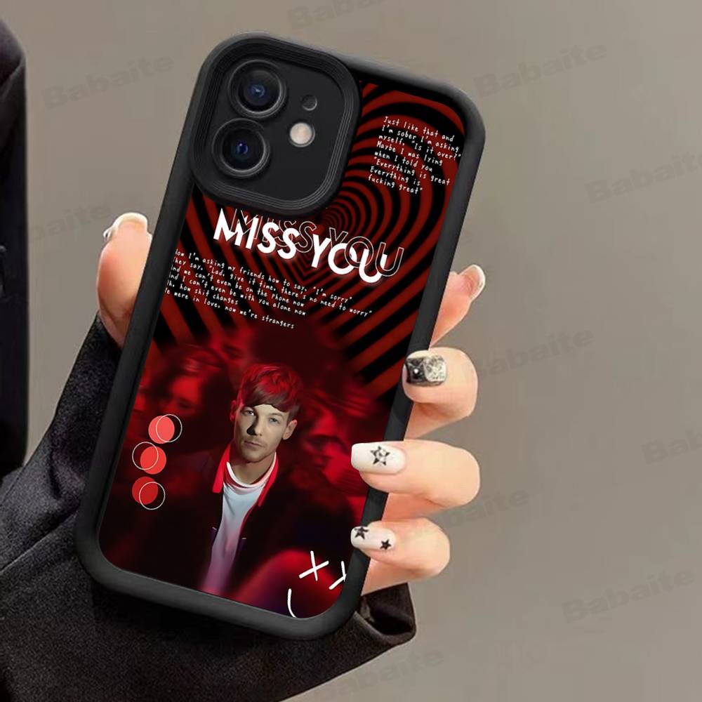 

Singer L-Louis T-Tomlinson Phone Case For IPhone 17 16 E 15 14 13 12 11 Pro Max Plus Back Cover iPhone 15