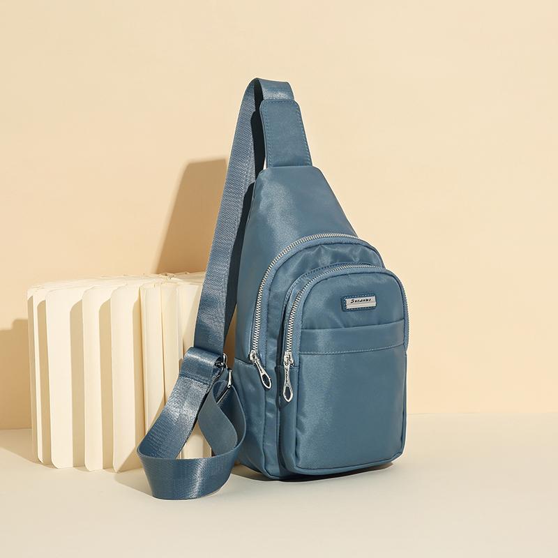 Dámská náprsní taška, taška přes rameno, crossbody taška, sportovní vícevrstvá taška