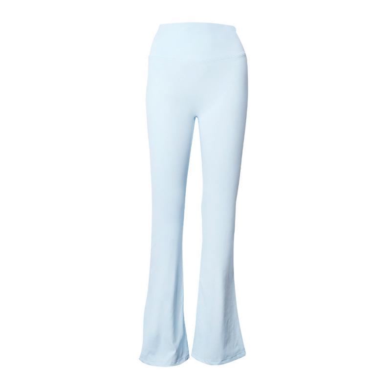 Pantaloni a zampa originali Lulu a vita alta con scanalature: Leggings a zampa d'elefante per Yoga e Pilates, effetto nudo, sollevamento glutei e snellenti.