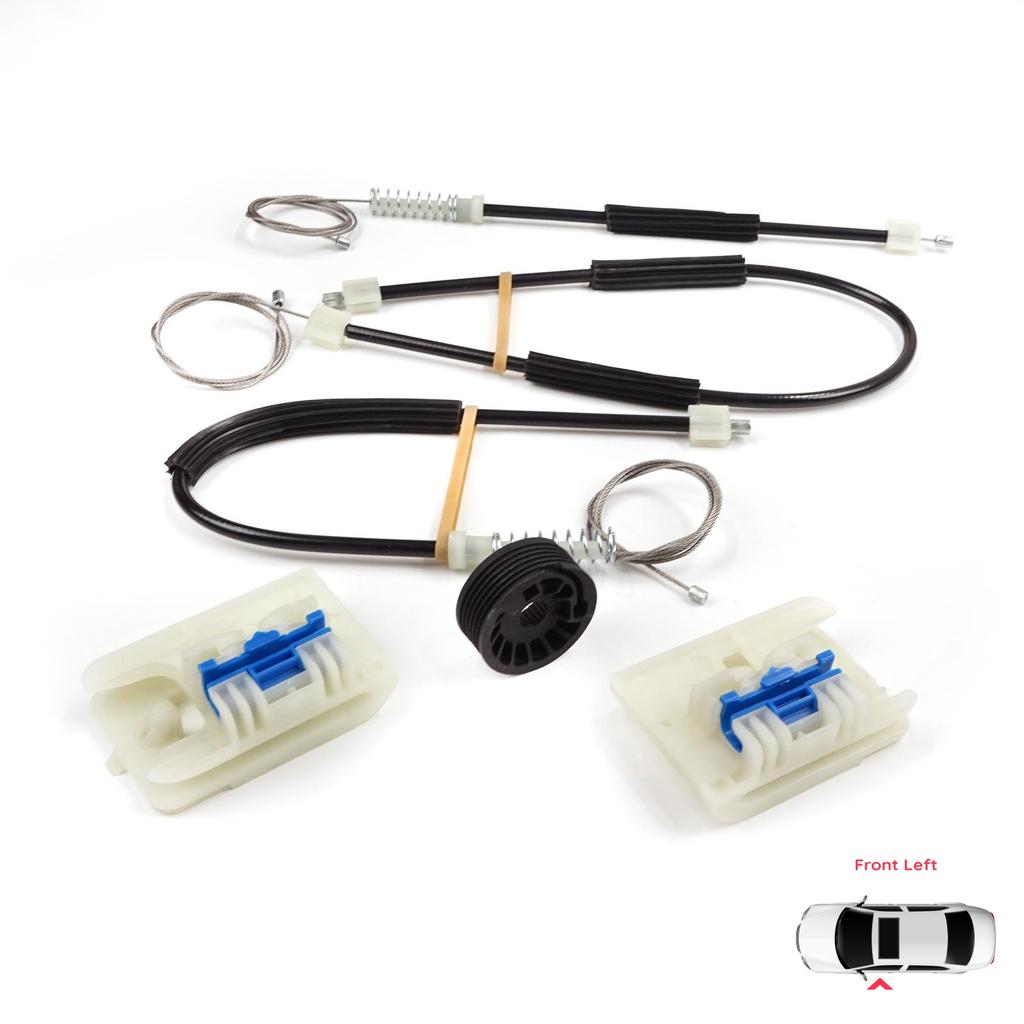 EWR5556 Window Regulator Repair Set Front Left Door for VW Golf MK7 5G 2012-2021 4/5 Door 5G4837461