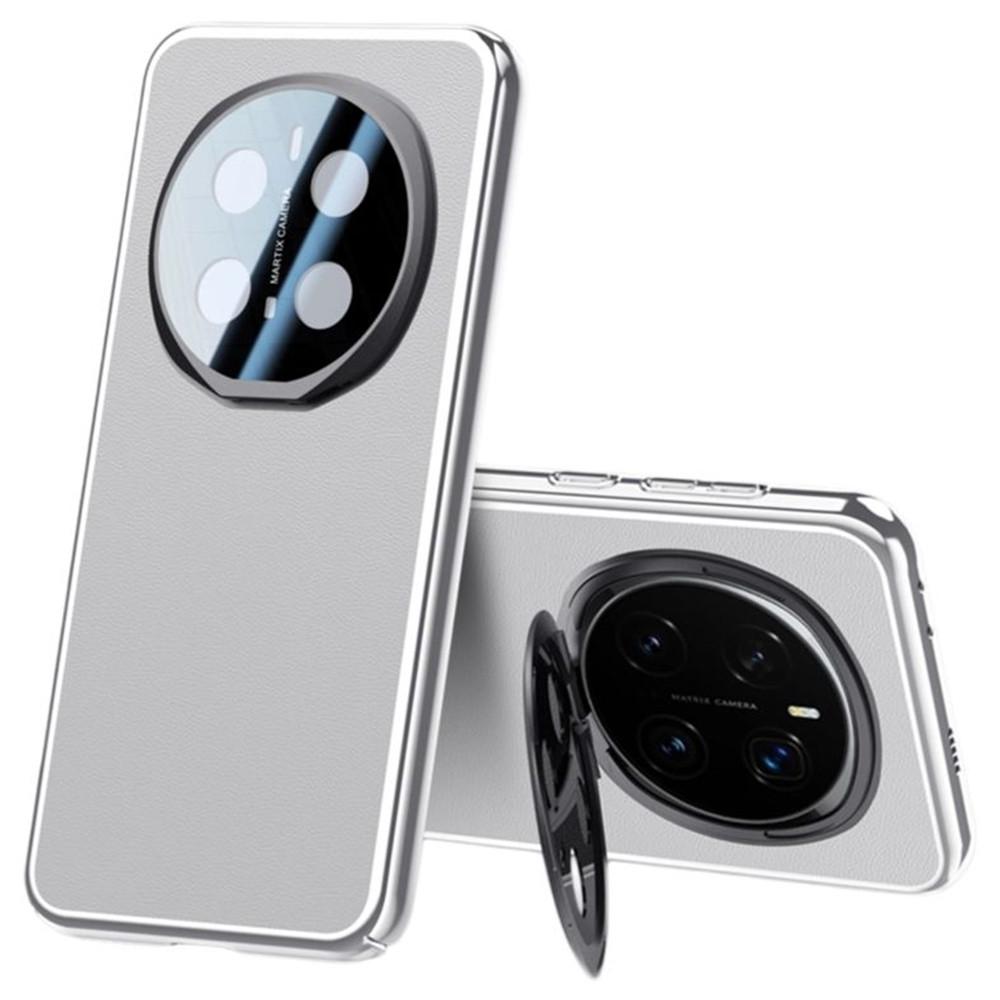 Pouzdro pro Honor Magic7 Pro 5G s ochranou objektivu, stojánkem, ochranou proti pádu, zadní kryt telefonu z TPU+PU