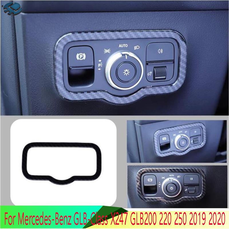 For Mercedes-Benz GLB-Class X247 GLB200 220 250   Head Light Switch Button Control Panel Cover Trim Bezel