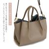 Pragma Shoulder Tucked Lightweight Synthetic Leather Women's Bag, Crossbody, Adult, Lightweight, 2-Way Tote, Handle, Elegant, (Camel)