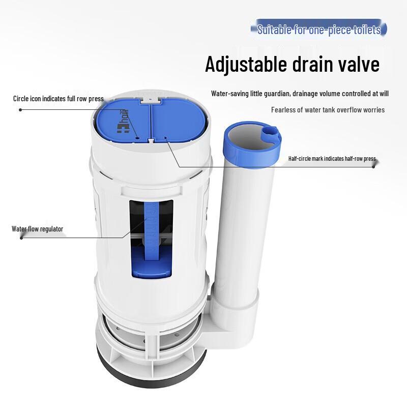 Toilet Water Tank Inlet & Drain Valve Set