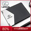 2026 Hot Interior Stickers Car Driver License Wallet ID License Storage Bag Credit Card Holder For GS IS LS500h ES260 ES30