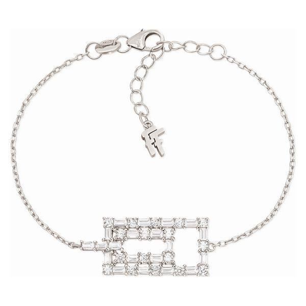 Náramek - Folli Follie - 3B17S005C - Ocel - Stříbrný - Unisex
