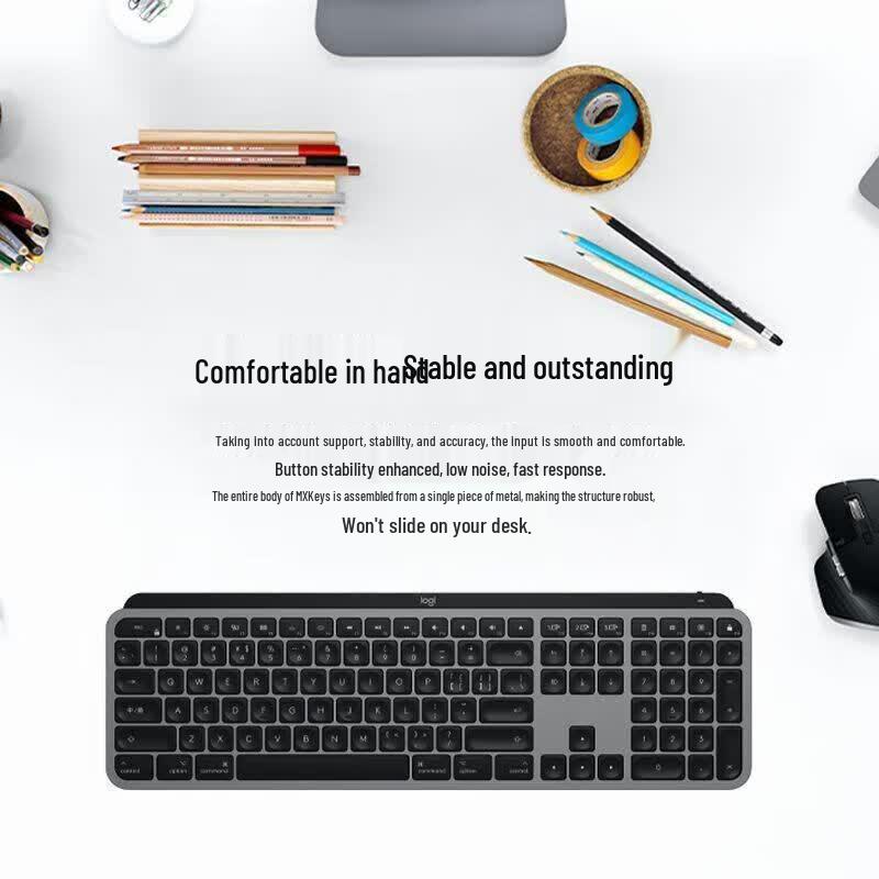 Logitech MX Keys for Mac Wireless Bluetooth Keyboard