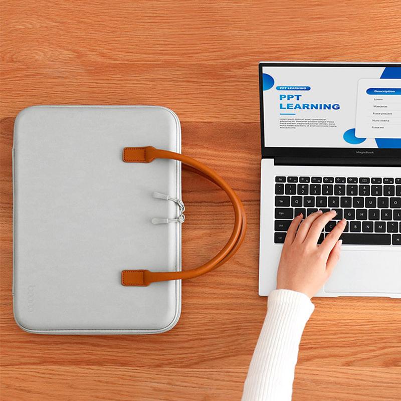 Kožená taška na notebook EVA pro Apple MacBookAir 13,3 palce 14 Huawei Mate