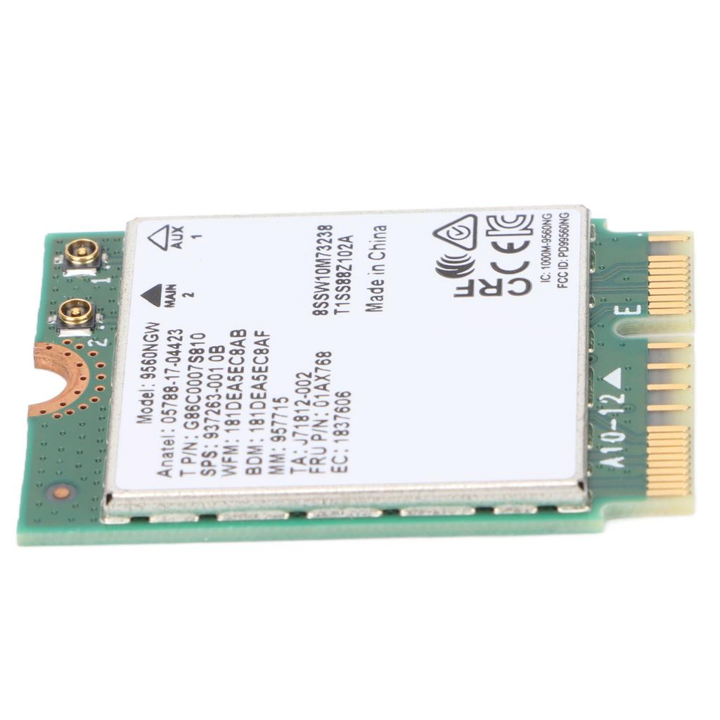WiFi Card Fast Speed Signal Stability High Performance Dual Band Wireless Internet Card for Microsoft for Windows 10