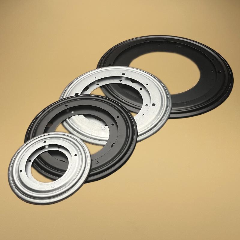 360° Rotating Iron Turntable Display Shelf