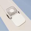 Mini Folding Hanging Neck Fan Foldable Hanging Neck Fan Mini Folding Personal Fan, 3 Speeds USB Charging For Travel Indoor And O