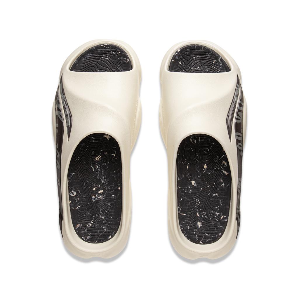 Li Ning Badfive Slide Og Ležérní Prodyšné Lehké Protiskluzové Pantofle Pánská Obuv Béžová ABTV007-1