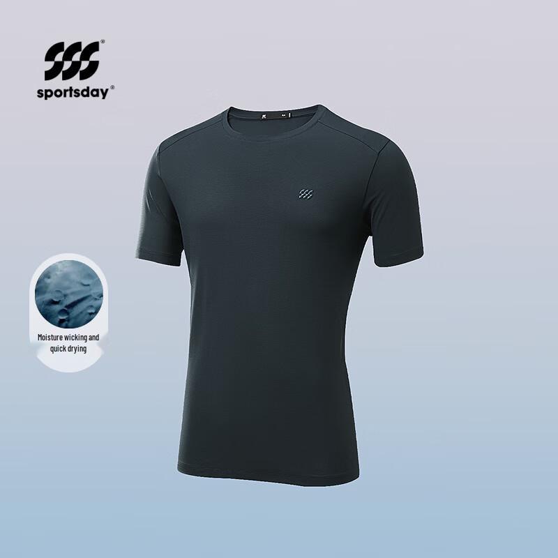 HLA Men s Sport Quick-Dry Short Sleeve T-Shirt 2XL