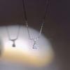 Trendy Korean Thin Chain Pendant Necklace - Elegant & Versatile Fashion Design for Women
