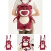Plush Lotso Backpack For Girls With Durable Nylon Material And Carrying Comfort