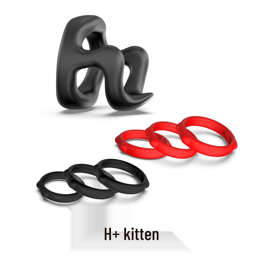 Silicone Cock Ring Delay for Male Foreplay and Restraint