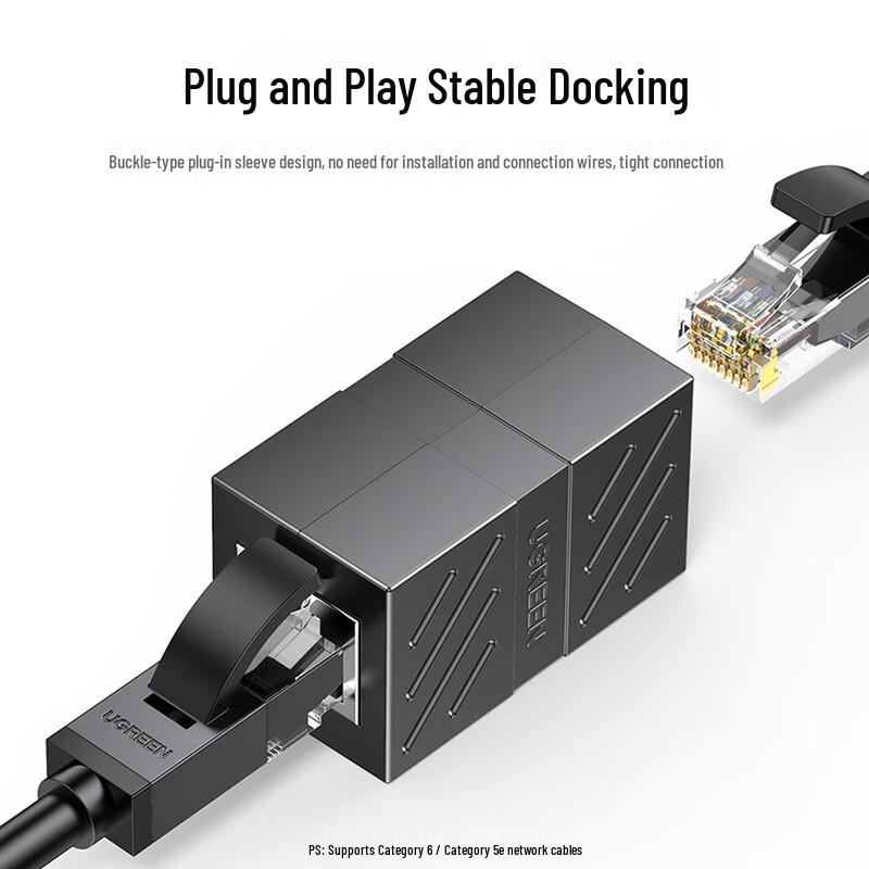 Ugreen RJ45 Gigabit Shielded Network Cable Coupler