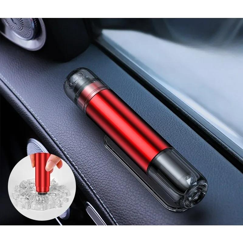 

1pcs High Hardness Tungsten Steel Emergency Rescue Tool Window Glass Breaker 2-in-1 Car Safety Hammer Seat Belt Cutter New червоний